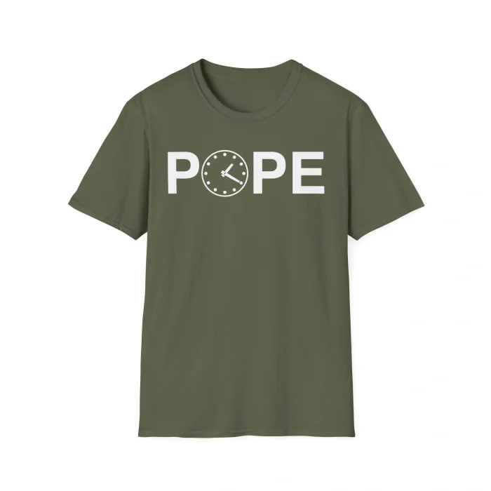 Pope Leo Wrigley Clock Shirt