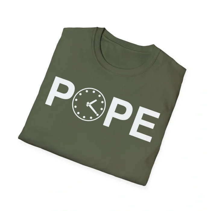 Pope Leo Wrigley Clock Shirt