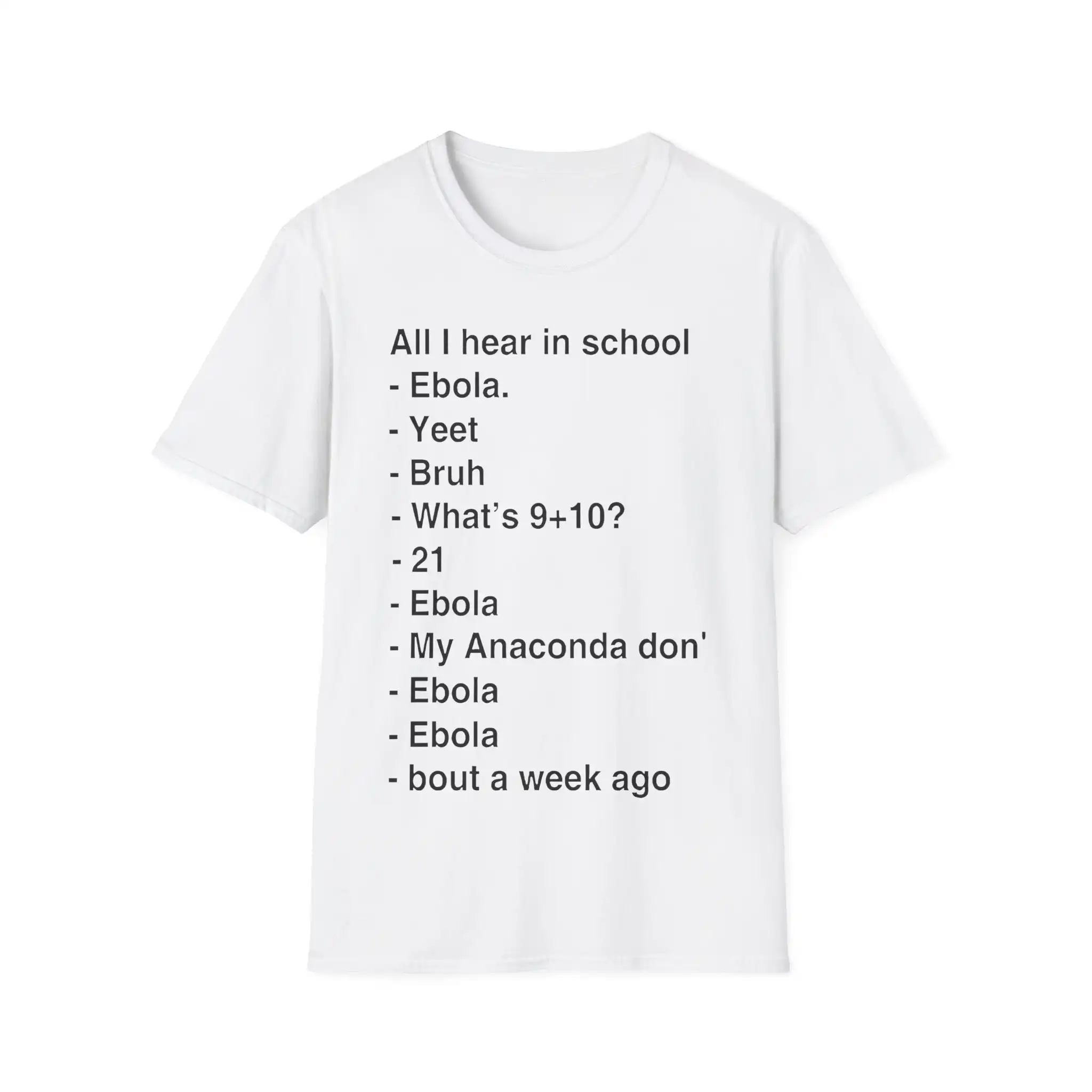 All I Hear In School Shirt