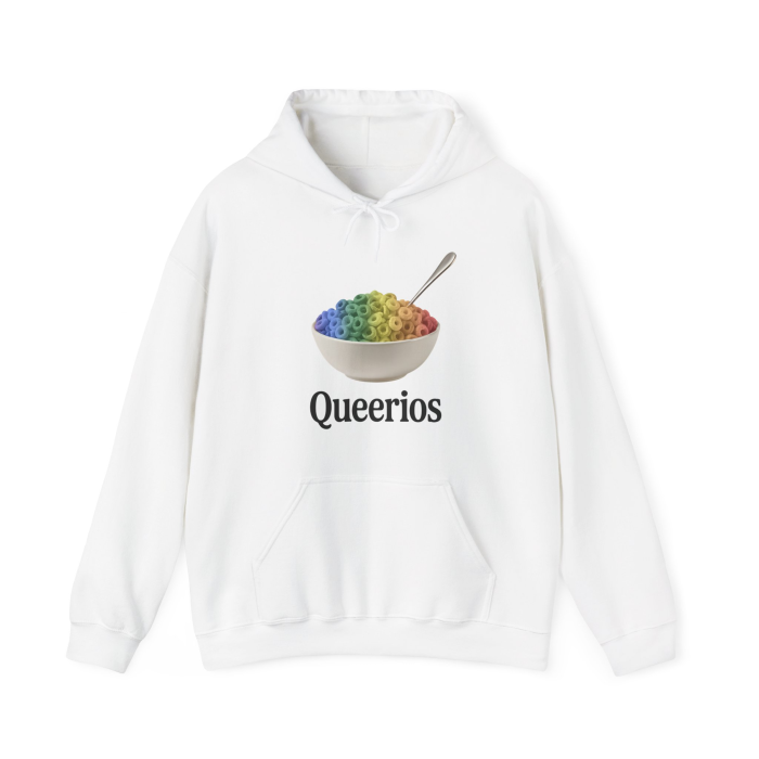 Queerios Pride Month Hoodie
