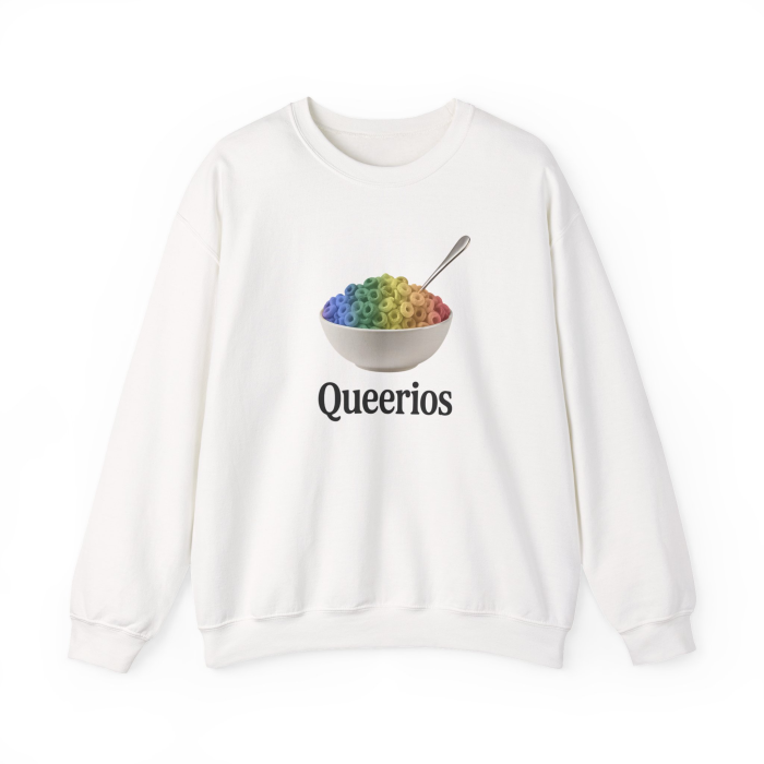 Queerios Pride Month Sweatshirt