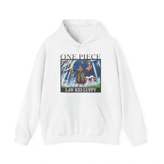 One Piece Law Kid Luffy Hoodie