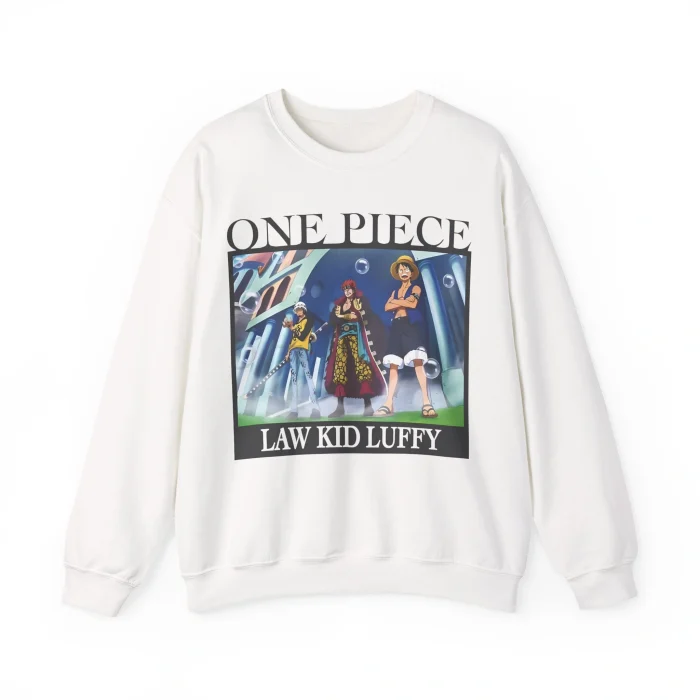 One Piece Law Kid Luffy Sweatshirt