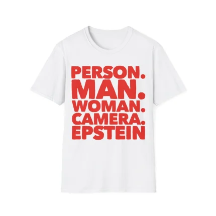 Person Man Woman Camera Epstein Shirt