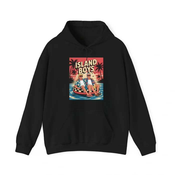 Trump Epstein Island Boys Hoodie