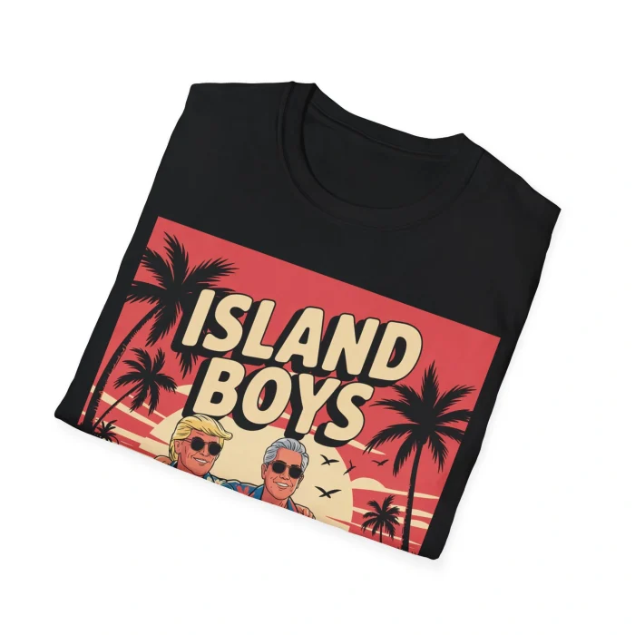 Trump Epstein Island Boys Shirt