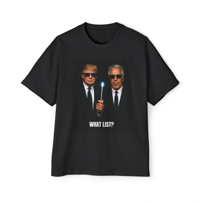 Trump Epstein What List Premium Shirt