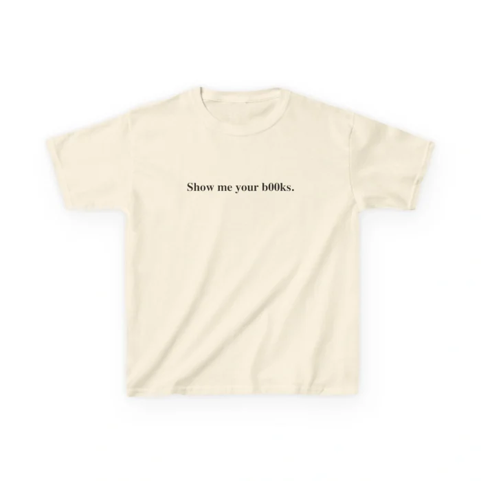 Show Me Your Books Baby Tee