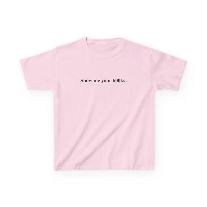 Show Me Your Books Baby Tee