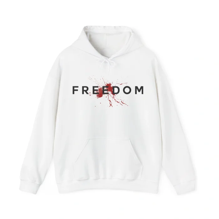 Charlie Kirk Freedom Bloody Hoodie