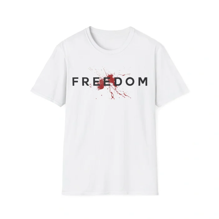 Charlie Kirk Freedom Bloody Shirt
