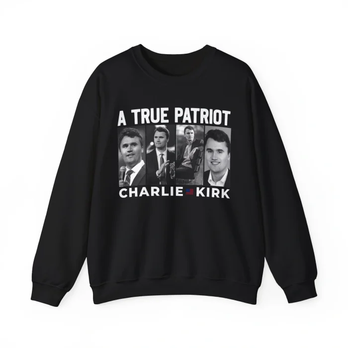 Charlie Kirk Tribute Sweatshirt