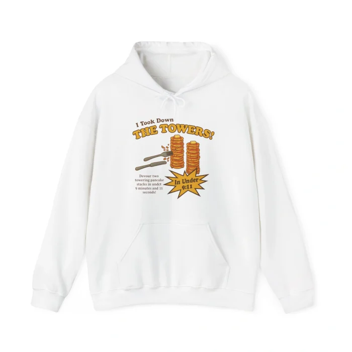 I Took Down The Towers Pancake Hoodie