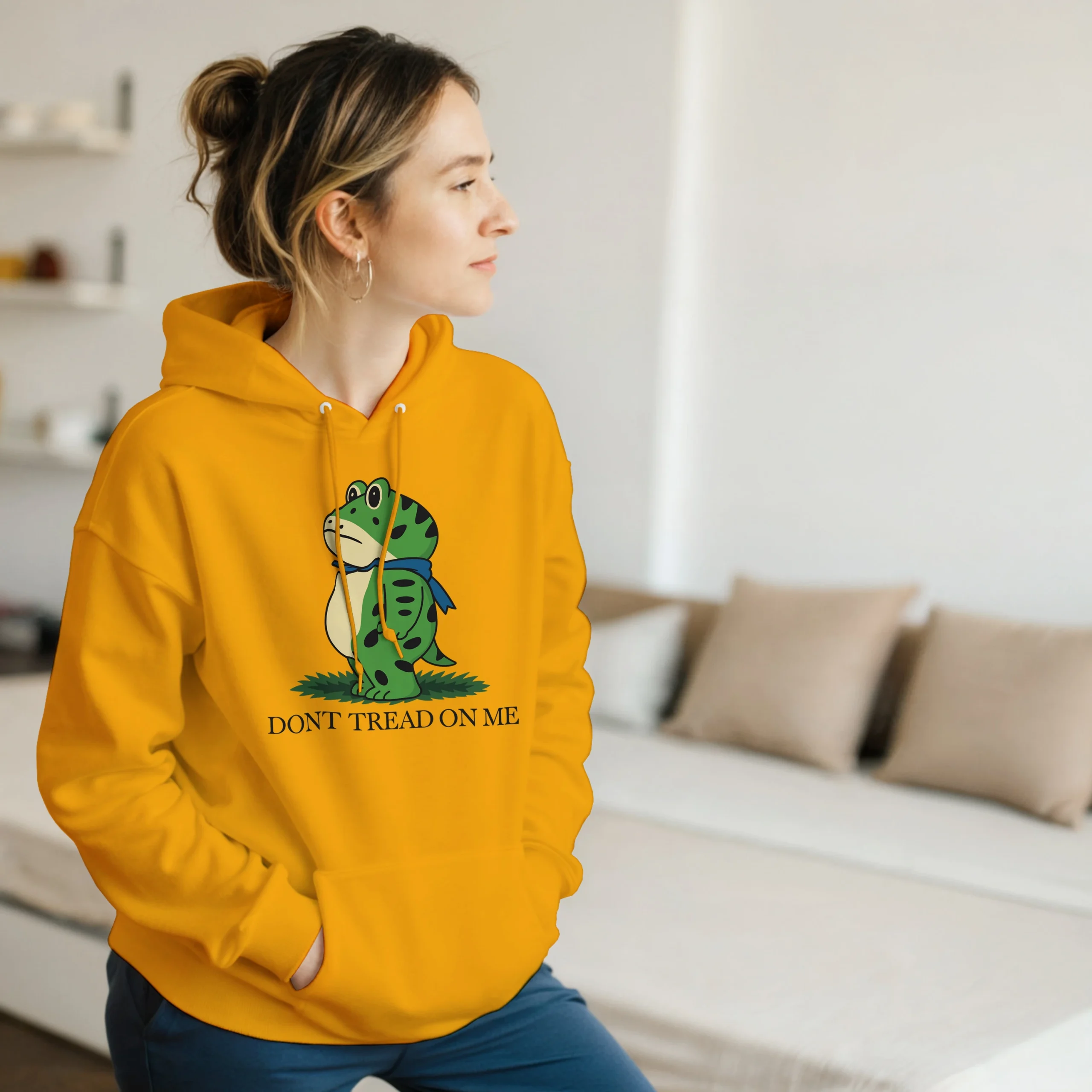 portland-frog-womens-hoodie Portland Frog Hoodie