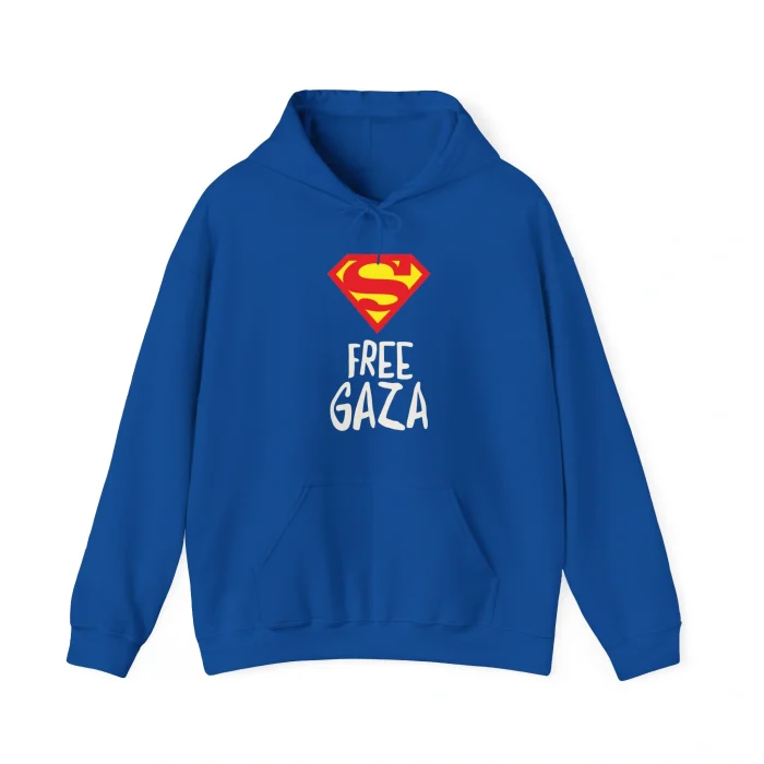 Superman Free Gaza Hoodie